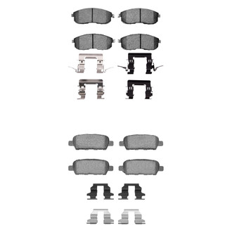 R1 Concepts® - Ceramic Front and Rear Brake Pad Set