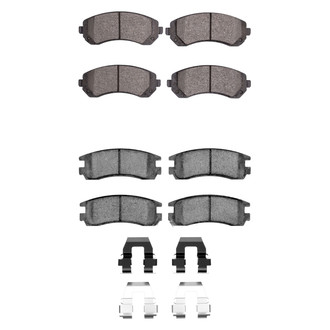 R1 Concepts® - Ceramic Front and Rear Brake Pad Set