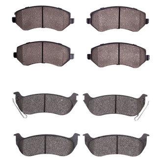 R1 Concepts® - Ceramic Front and Rear Brake Pad Set