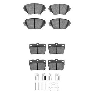 R1 Concepts® - Ceramic Front and Rear Brake Pad Set