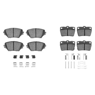 R1 Concepts® - Ceramic Front and Rear Brake Pad Set