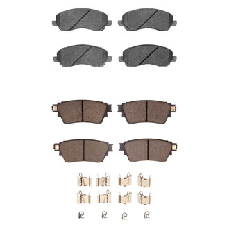 R1 Concepts® - Ceramic Front and Rear Brake Pad Set