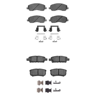 R1 Concepts® - Ceramic Front and Rear Brake Pad Set