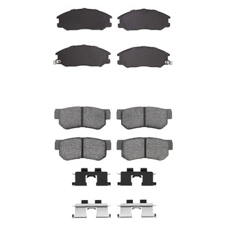 R1 Concepts® - Ceramic Front and Rear Brake Pad Set