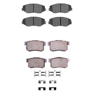 R1 Concepts® - Ceramic Front and Rear Brake Pad Set