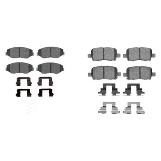 R1 Concepts® - Ceramic Front and Rear Brake Pad Set