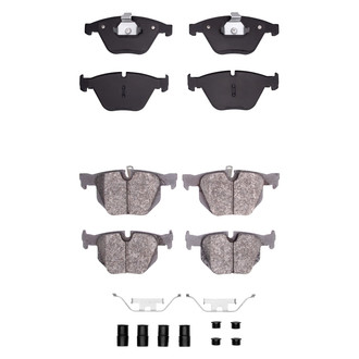 R1 Concepts® - Ceramic Front and Rear Brake Pad Set