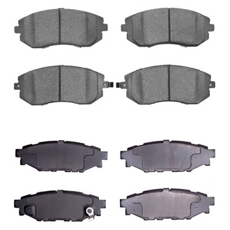 R1 Concepts® - Ceramic Front and Rear Brake Pad Set