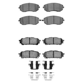 R1 Concepts® - Ceramic Front and Rear Brake Pad Set