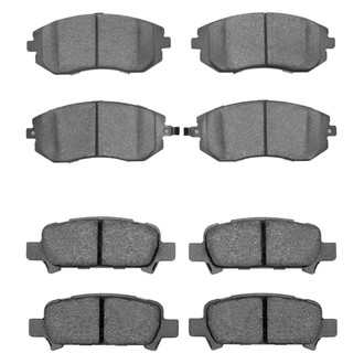 R1 Concepts® - Ceramic Front and Rear Brake Pad Set