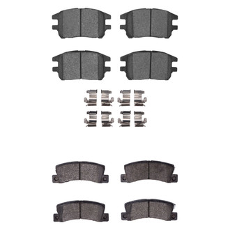R1 Concepts® - Ceramic Front and Rear Brake Pad Set
