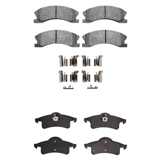 R1 Concepts® - Ceramic Front and Rear Brake Pad Set