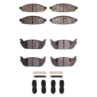 R1 Concepts® - Ceramic Front and Rear Brake Pad Set