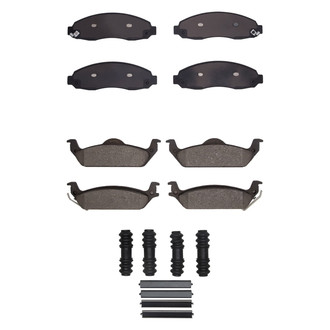 R1 Concepts® - Ceramic Front and Rear Brake Pad Set
