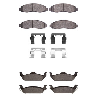 R1 Concepts® - Ceramic Front and Rear Brake Pad Set