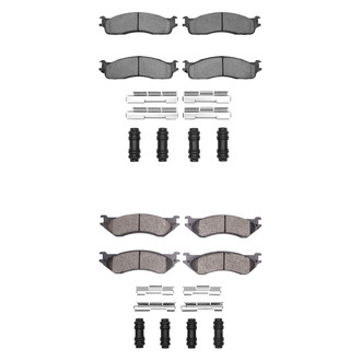 R1 Concepts® - Ceramic Front and Rear Brake Pad Set