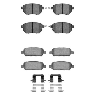 R1 Concepts® - Ceramic Front and Rear Brake Pad Set