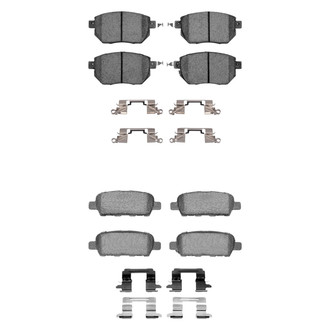 R1 Concepts® - Ceramic Front and Rear Brake Pad Set