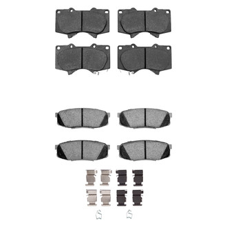 R1 Concepts® - Ceramic Front and Rear Brake Pad Set