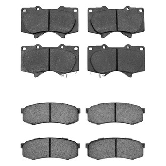 R1 Concepts® - Ceramic Front and Rear Brake Pad Set