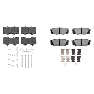 R1 Concepts® - Ceramic Front and Rear Brake Pad Set