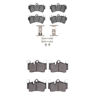 R1 Concepts® - Ceramic Front and Rear Brake Pad Set