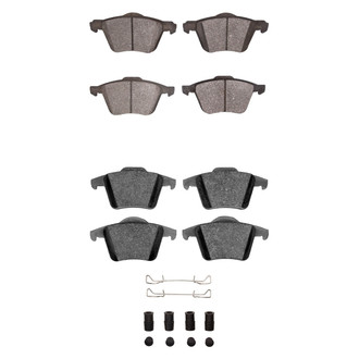 R1 Concepts® - Ceramic Front and Rear Brake Pad Set