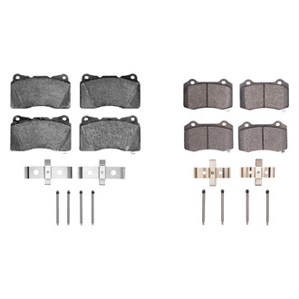 R1 Concepts® - Ceramic Front and Rear Brake Pad Set