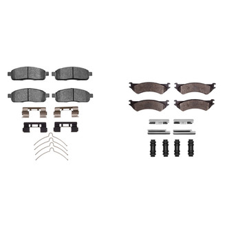 R1 Concepts® - Ceramic Front and Rear Brake Pad Set