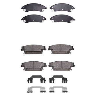 R1 Concepts® - Ceramic Front and Rear Brake Pad Set