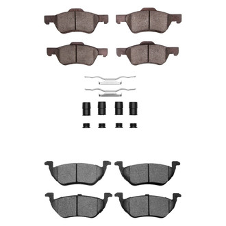 R1 Concepts® - Ceramic Front and Rear Brake Pad Set