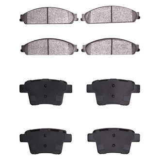 R1 Concepts® - Ceramic Front and Rear Brake Pad Set