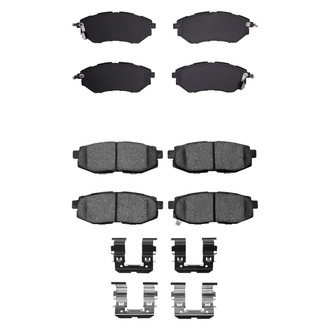 R1 Concepts® - Ceramic Front and Rear Brake Pad Set
