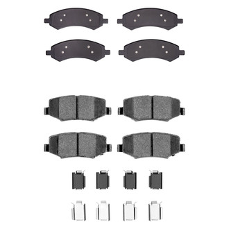 R1 Concepts® - Ceramic Front and Rear Brake Pad Set