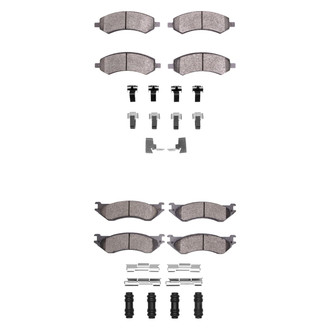R1 Concepts® - Ceramic Front and Rear Brake Pad Set
