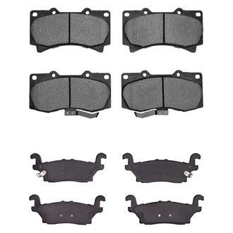 R1 Concepts® - Ceramic Front and Rear Brake Pad Set