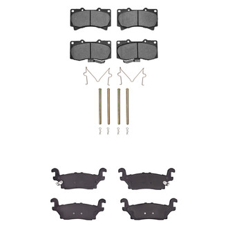 R1 Concepts® - Ceramic Front and Rear Brake Pad Set
