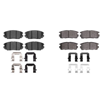R1 Concepts® - Ceramic Front and Rear Brake Pad Set