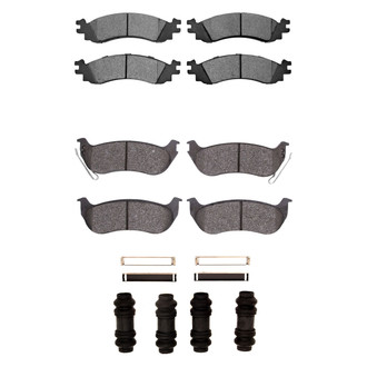 R1 Concepts® - Ceramic Front and Rear Brake Pad Set