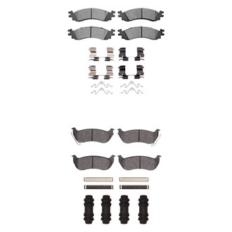 R1 Concepts® - Ceramic Front and Rear Brake Pad Set