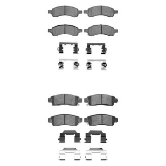 R1 Concepts® - Ceramic Front and Rear Brake Pad Set