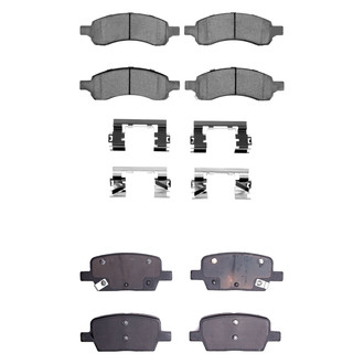 R1 Concepts® - Ceramic Front and Rear Brake Pad Set
