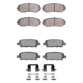 R1 Concepts® - Ceramic Front and Rear Brake Pad Set