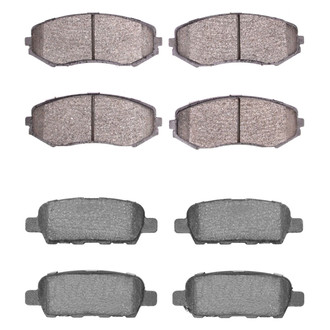 R1 Concepts® - Ceramic Front and Rear Brake Pad Set