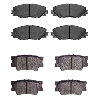 R1 Concepts® - Ceramic Front and Rear Brake Pad Set