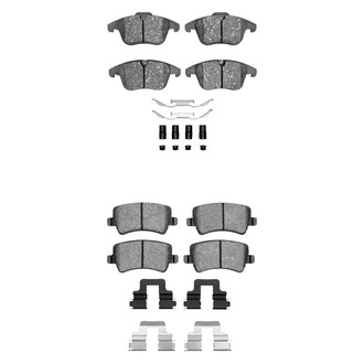 R1 Concepts® - Ceramic Front and Rear Brake Pad Set