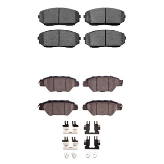 R1 Concepts® - Ceramic Front and Rear Brake Pad Set