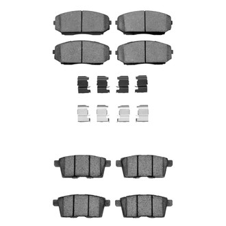 R1 Concepts® - Ceramic Front and Rear Brake Pad Set