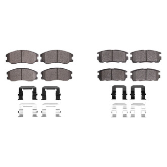 R1 Concepts® - Ceramic Front and Rear Brake Pad Set