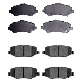 R1 Concepts® - Ceramic Front and Rear Brake Pad Set